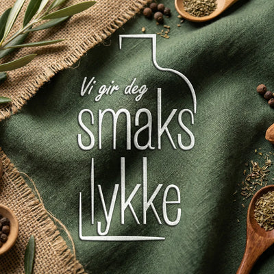 Hvit sjokoladekrem med karamell og bær